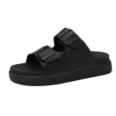 Imagem de Sandalia Feminina RR Botas Papete Anatômica Solado Leve Confortável Fl