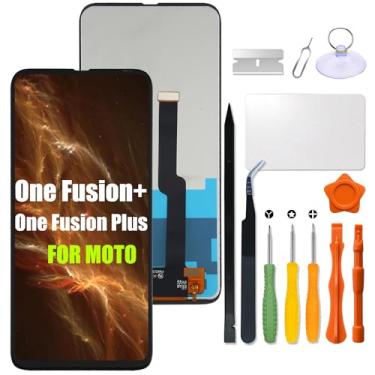 Imagem de Tela LCD de substituição para Motorola Moto One Fusion+ Plus para Moto One Fusion+ / One Fusion Plus tela sensível ao toque digitalizador com kit de reparo