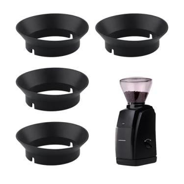 Imagem de 4 peças de substituição de vedação de silicone para moedores Baratza Encore e Virtuoso, anel de substituição para moedor de café cônico elétrico