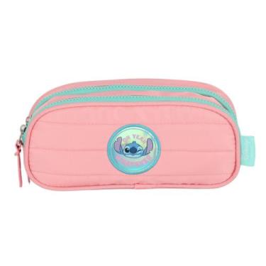 Imagem de Estojo Duplo Stitch Rosa ET47749SC4800 Luxcel