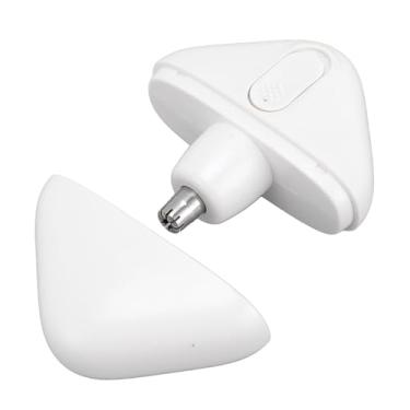 Imagem de Aparador Elétrico de Pelos de Nariz, Cortador Portátil, Removedor Multifuncional de Pelos de Nariz para Mulheres e Homens (Branco)