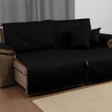 Imagem de PROTETOR IMPERMÉAVEL PARA SOFÁ RETRÁTIL 2 ASSENTOS 2m COM 2 ALMOFADAS 