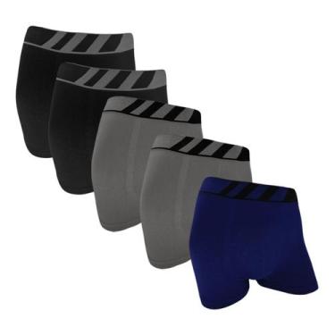 Imagem de Kit 5 Cuecas Boxer Premium Polo Wear / Sea Surf - Oferta, G2, 2pt, 2ch