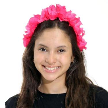 Imagem de Tiara De Havaiana Com Flores Abrakadabra, PINK, U