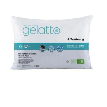 Imagem de Travesseiro Altenburg Gelatto - Alta Tecnologia - Toque Gelado - Confo