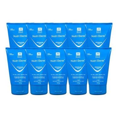 Imagem de Kit 10 Cremes Hidratantes Nutri Derm 100gr - RHR Cosméticos