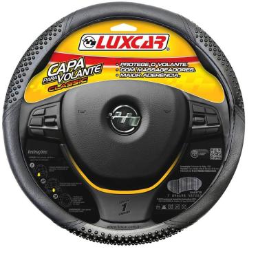 Imagem de Capa para Volante com Massageador Luxcar Classic 8728