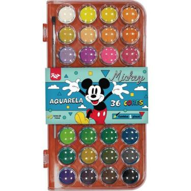 Imagem de Estojo Aquarela Mickey c/ 36 Cores - Dac