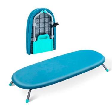 Imagem de Tábua De Passar Engomar Roupa Portátil Dobrável Com Forro - Neoimp