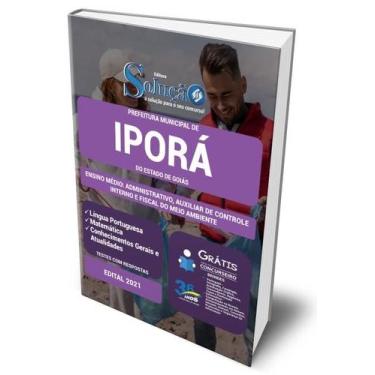 Imagem de Apostila Prefeitura de Iporá - GO - Ensino Médio: Administrativo, Auxi