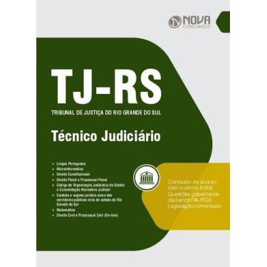 Imagem de Apostila TJ-RS - Técnico Judiciário