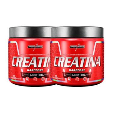 Imagem de Kit 2 Creatina Integralmedica 300g Hardcore 100% Pura