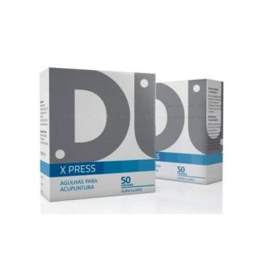 Imagem de Agulha para Acupuntura auricular 0,18 x 1,8mm c/ ESPARADRAPO cx c/ 50 