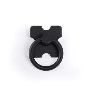 Imagem de Kit Com 16 Puxador Argola Preto Pz-1063 Para Moveis - Telis Ferragens