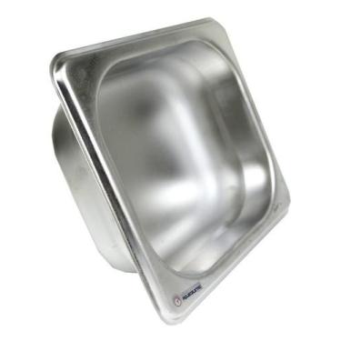 Imagem de Kit 5 Cubas Gn Gastronômica Inox Cozinha 1/6 X 65 Com Tampa - Armazém1