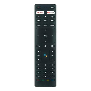 Imagem de RM-C3329 Controle remoto de voz substituído adequado para Smart TV Konka/JVC 4K UHD Android 40H33A 43U55A 50Q75A 55Q75A 55U5U55A 65Q75A 65U55A 75Q75A 75U55A 32H31A LT-58N75A 115A AVA. -H323115A