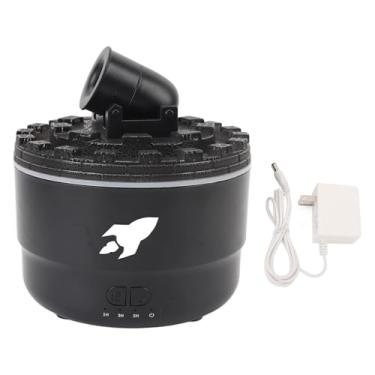 Imagem de Umidificador Volcano, Difusor de óleo Ultrassônico Leve RGB de Baixo Ruído de 200mL Com Design de Torre de Desligamento Automático Umidificador Difusor Volcano Com Modo de