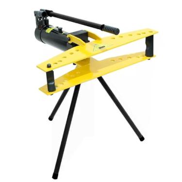 Imagem de Curvador e Dobrador de Tubos Hidráulico 10 ton 90º a 180º