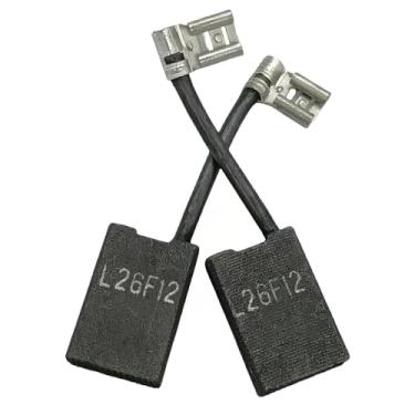 Imagem de Escova de carbono L26F12 1005550-03 1005550-02 Substituir para DeWalt D25899K D25981 D25980 D25960 D25941K D25902K D25901K D25899K D25899K 5700 K (2 peças)