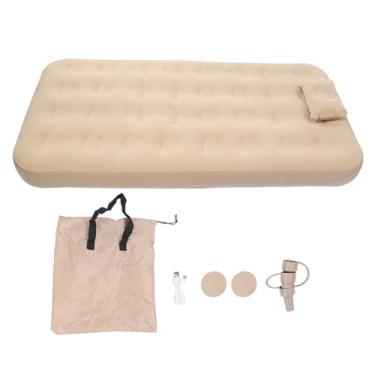 Imagem de Colchão de Ar TOPINCN Com Bomba Embutida, Colchão Inflável Tapete de Dormir Confortável Com Inflação Rápida, Ideal para Viagens de Acampamento Em Casa