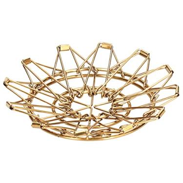 Imagem de Copo de Filtro Dobrável de Aço Inoxidável 304, Gotejador de café, Perfeito para Casa, Acampamento, Viagem, Ouro