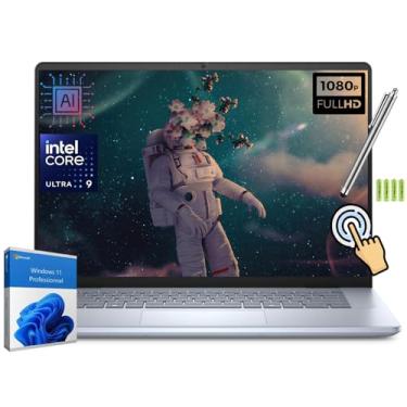 Imagem de Dell Notebook Inspiron 16 Plus Business AI [Windows 11 Pro], tela sensível ao toque FHD IPS de 16 polegadas, Intel 16 Core Ultra 9 185H (até 5,1 GHz), 16 GB LPDDR5 RAM 1TB SSD, Intel Arc, KB