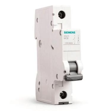 Imagem de Disjuntor monofasico 40a curva b 3ka - SIEMENS