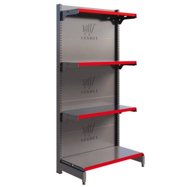 Imagem de Gôndola Centro 1 Ponta 1,37 m 40KG Expositor de Supermercado Amapá