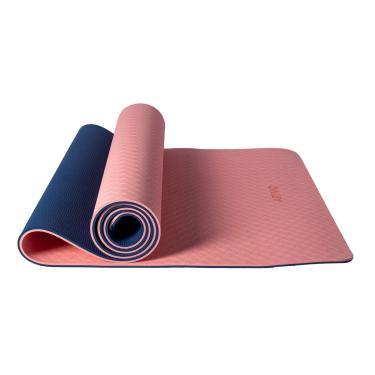 Imagem de ARIMO Tapete Yoga Mat Antiderrapante TPE Ecológico Biodegradável Todos Os Tipos de Yoga/Pilates 181 x 61 cm x 8 mm (Coral)