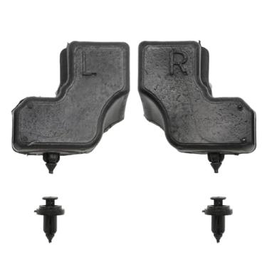 Imagem de Aynaxcol 2 peças HC3Z-99439A00-A Amortecedor de borracha superior para porta traseira com 3 clipes de para-choque, substituição para Ford Série F 250 350 450 550 Super Duty 2017-2022, substitui