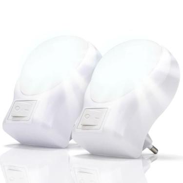 Imagem de Abajur Infantil Luminaria De Tomada Decoração Parede Led Kit - Monaliz