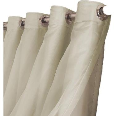 Imagem de cortina blackout Para varão Celina 6,00 x 2,70 ilhios branco - Bravin 