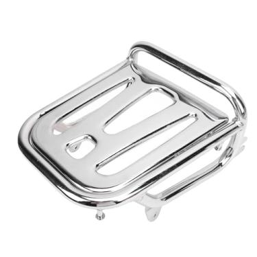 Imagem de Rack Traseiro de Motocicleta Chrome, Transportadora de Carga para Super Cub C125 2019-2023, Aumenta a Capacidade de Carga Sua Bicicleta, Feita de Metal Robusto, OE: 08L70 K0G