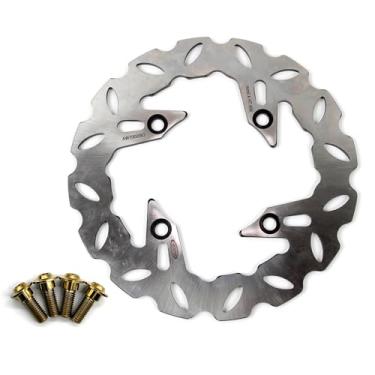 Imagem de Rotor de disco de freio dianteiro com parafusos de montagem para Honda SH125i 09-12, SH150i 09-12, PANTHEON 150 98-07, Silver Wing 125 07-11, Forza 250 00-08, Jazz 250 01-04, Foresight 250 01-04,