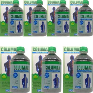 Imagem de Suplemento Alimentar Columax Natural Frasco 500ml Kit 7 Unidades, Envi