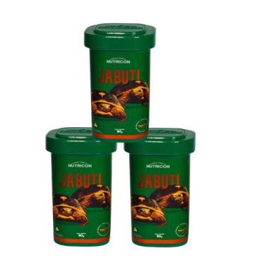 Imagem de Ração Jabuti 240g com aroma banana 3 unidades 80g - Nutricon
