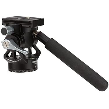 Imagem de LEFTFOTO Cabeça de fluido de tripé de vídeo com placa Arca, base panorâmica leve para DJI RS2/3 Gimbals, câmeras de vídeo compactas e DSLR