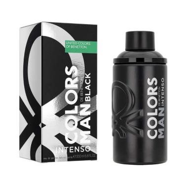 Imagem de Perfume Importado Masculino Colors Man Black Intenso Benetton Eau de Parfum 200ML