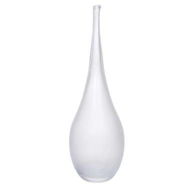 Imagem de Vaso decor vidro transparente fosco 50CMX15,5CM florarte