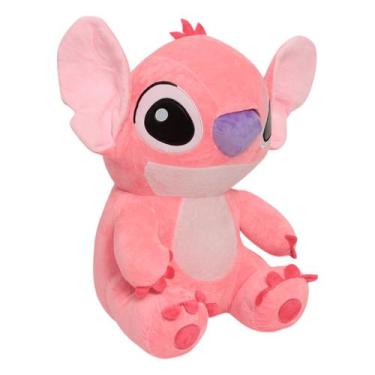 Imagem de Pelúcia Stitch Pequena 23cm Hipoalergênica Resistente - Toys 2u