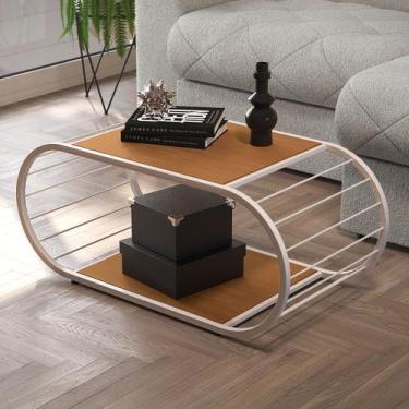 Imagem de Mesa de Centro Zory Canela Brilho - Kappesberg