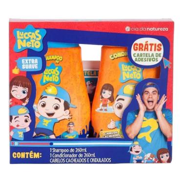Imagem de Luccas Neto Cabelos Ondulados Shampoo + Condicionador 2x260g
