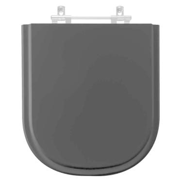 Imagem de Assento Sanitário Etna Preto Para Vaso Icasa