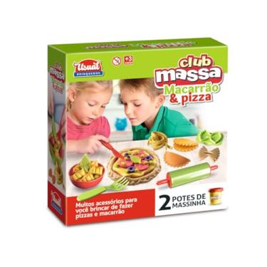 Imagem de Usual Brinquedos - Club massa macarrão pizza