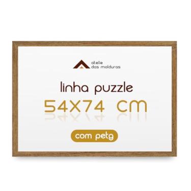 Imagem de Moldura para Quebra Cabeça Puzzle de 1000 Peças 54x74 com Proteção Petg (Cru)