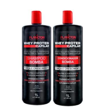 Imagem de Kit whey protein 1litro (shampoo+condicionador ) - PLANCTON