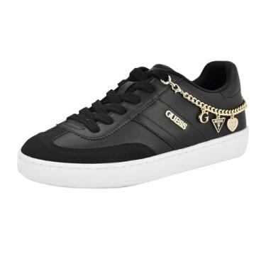 Imagem de GUESS Tênis feminino Naoko, Preto 001, 38