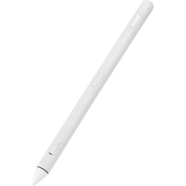 Imagem de Caneta branca para smartphone, tablet, de alta sensibilidade, sem arranhões, ponta fina, capacitiva para tela sensível ao toque, caneta esferográfica, acessórios, canetas Stylus