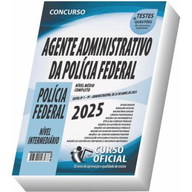 Imagem de Apostila Polícia Federal - Pf - Agente Administrativo - Curso oficial