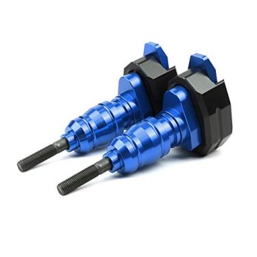 Imagem de Acc-Creativity Motocicleta CNC Alumínio Motor Crash Guard Case Frame Sliders Protector Proteção contra quedas Compatível com KAWASAKI NINJA650 Z650 17-20 (Azul)